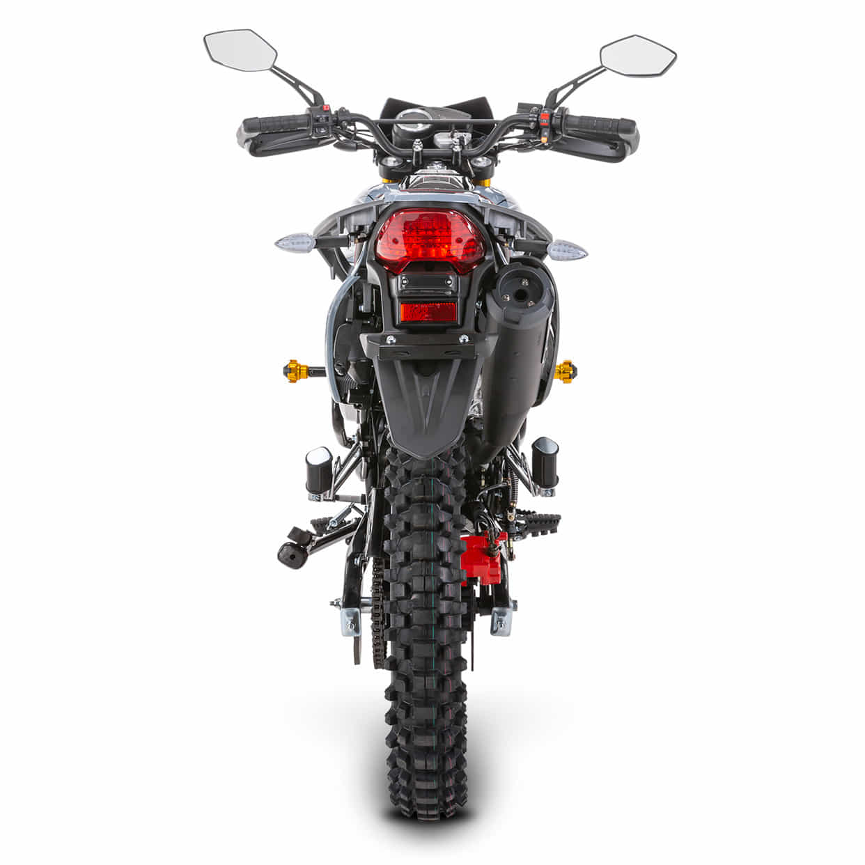 Motorrad Fighter 250 CRS-RS schwarz 95 km/h Euro 5+ 250ccm Schaltmoped Enduro