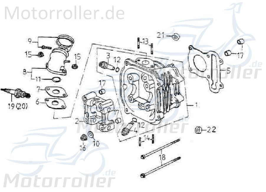 Einlass-Ventilsitz 12225-120-000