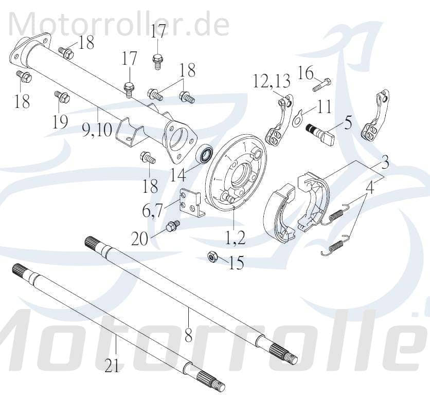 Kreidler F-Kart 170 Sechskantschraube 170ccm 4Takt 96214-08020-B Motorroller.de mit Unterlegscheibe Befestigung Halter Halterung Flachkopfschraube