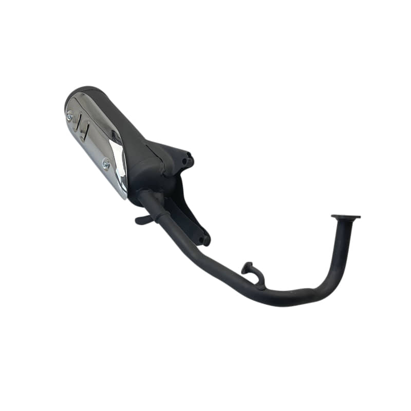 Baotian BT49QT-9D1 Auspuff 50ccm 4Takt 182100-TA9-0400 Motorroller.de Endschalldämpfer Auspuffanlage Endtopf Auspuff-Anlage Auspufftopf Auspuffendtopf