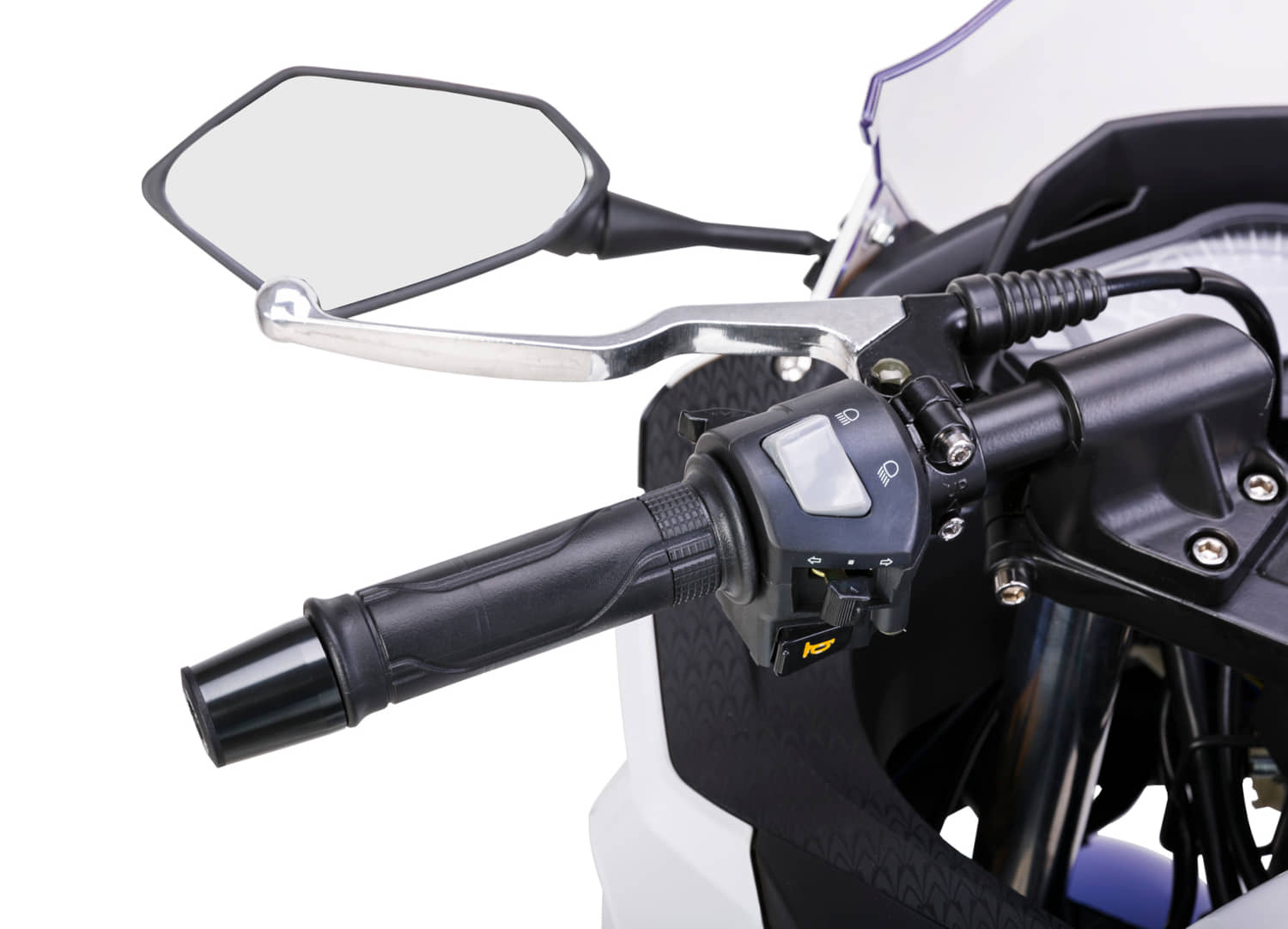 Motorrad Fighter 50 AF-RS schwarz-rot 45 km/h Euro 5 Schaltmoped Mokick Kleinkraftrad